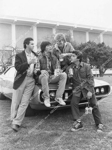 crp-01327 1985 Tom swerdlow, Scott Baio, Geoffrey Blake, Israel Juarbe TVM All the Kids Do It crp-01327