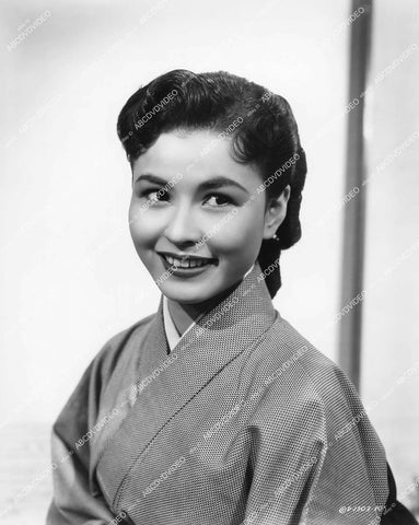 crp-13347 1955 beautiful Japanese actress Mitsuko Kimura portrait film Three Stripes in the Sun crp-13347
