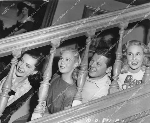 crp-13392 1947 Joanee Wayne, June Preisser, Jimmy Lloyd, Judy Clark film Two Blondes and a Redhead crp-13392