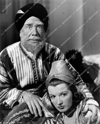 crp-13423 1944 Ernie Adams, Margia Dean film The Desert Hawk crp-13423
