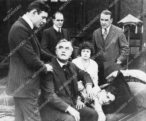 crp-13448 1917 Ben F Wilson, Neva Gerber, Francis McDonald, Nigel De Brulier and cast silent serial film The Voice on the Wire crp-13448