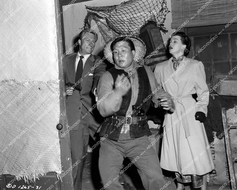 crp-13534 1953 Eddie Lee, Nancy Gates, Richard Denning film Target Hong Kong crp-13534