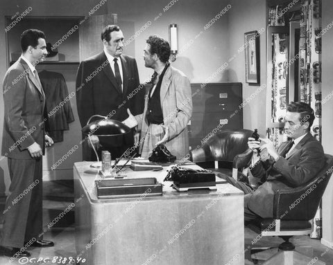 crp-13556 1957 William Tannen, Rick Vallin, Paul Newlan, Robert McQueeney film The Tijuana Story crp-13556