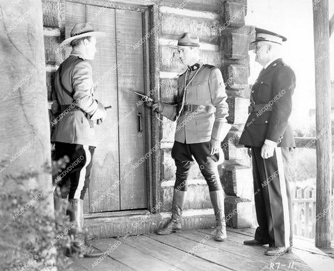 crp-13647 1939 James Newill, Dave O'Brien, Jim Farley RCMP film Renfrew of the Royal Mounted Sky Bandits crp-13647