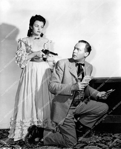 crp-13709 1946 Lane Chandler, Doris Houck film Two Fisted Stranger crp-13709