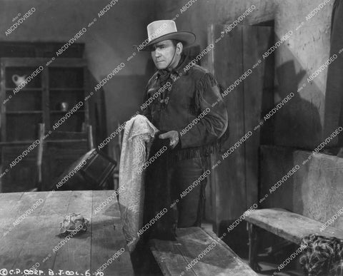 crp-13734 1938 Buck Jones film California Frontier crp-13734