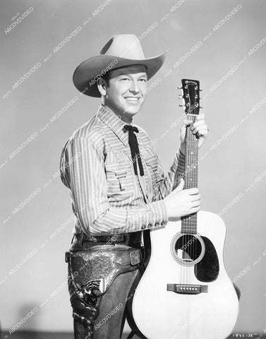 crp-13797 1952 Rex Allen w his guitar portrait film Colorado Sundown crp-13797