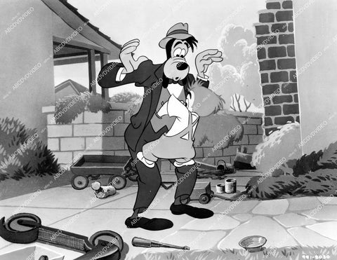 crp-13930 1961 animated Disney character Goofy & son short cartoon A Salute to Father crp-13930