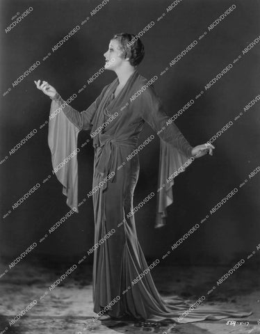 crp-14008 1931 Irene Rich in elegant dress wardrobe costume portrait film Five and Ten crp-14008