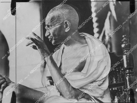 crp-00140 1931 news photo Mahatma Gandhi attends India Round Table Conference in London crp-00140