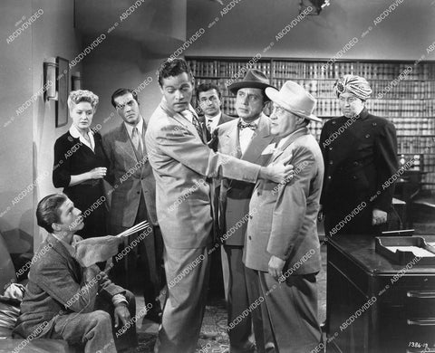 crp-14278 1945 Alan Curtis, Noah Beery Jr, Richard Benedict, Ole Olsen, Chic Johnson, Lee Patrick, Stanley Clements film See My Lawyer crp-14278