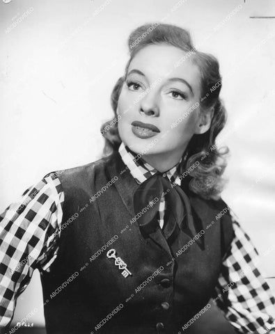 crp-14437 1953 lovely Evelyn Keyes portrait film Shoot First crp-14437