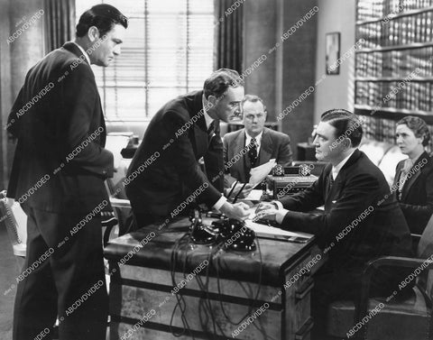crp-14634 1937 Chuck Hamilton, Robert Emmett Keane, Jack Cheatham, Richard Dix, Lillian West film The Devil Is Driving crp-14634