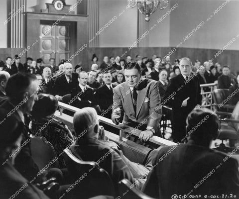 crp-14654 1937 Richard Dix adressing the jury film The Devil Is Driving crp-14654