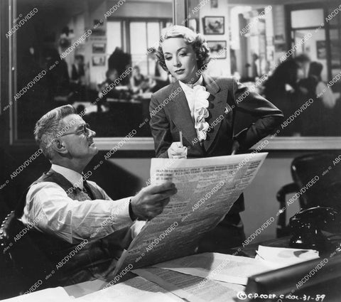 crp-14655 1937 Joan Perry, Joe Cunningham film The Devil Is Driving crp-14655