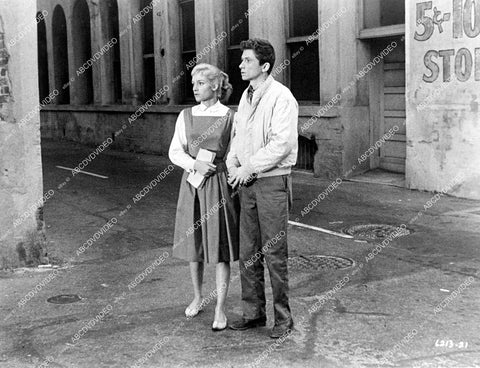 crp-14801 1960 Richard Evans, Jennifer West film Too Soon to Love crp-14801