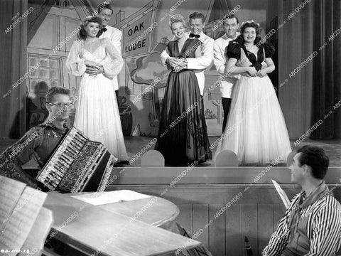 crp-14870 1946 Jeff Donnell, Leslie Brooks, Pat Yankee, Jimmy Lloyd film It's Great to Be Young crp-14870