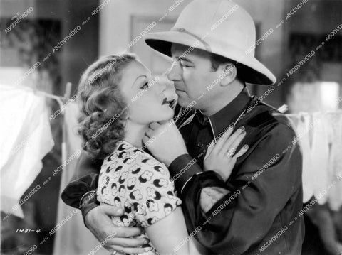 crp-14964 1934 Grace Bradley, Robert Armstrong in pith helmet film She Made Her Bed crp-14964