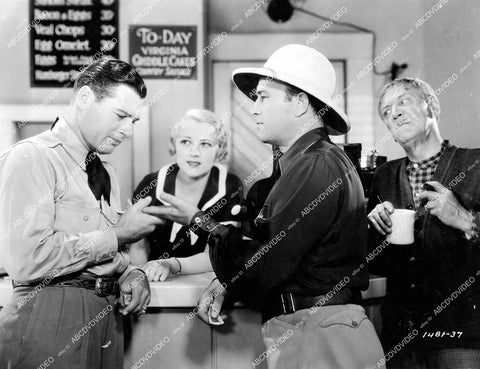 crp-14976 1934 Richard Arlen, Sally Eilers, Robert Armstrong, Charley Grapewin film She Made Her Bed crp-14976