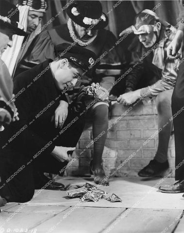 crp-14999 1944 Lewis Wilson and actors shooting dice film Sailor's Holiday crp-14999