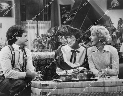 crp-01499 1979 Robin Williams, Robert Donner, Georgia Engel TV Mork & Mindy crp-01499