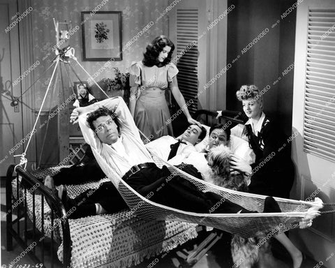 crp-15025 1944 Lewis Wilson, Arthur Lake, Bob Haymes, Jane Lawrence, Shelley Winters film Sailor's Holiday crp-15025