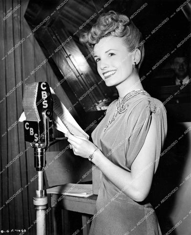 crp-15101 1945 Janet Blair does CBS radio Bob Crosby show crp-15101