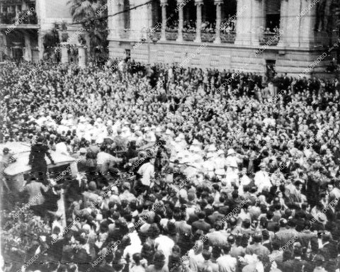 crp-15166 1944 WWII Athens Greece liberated, crowds turn out to celebrate crp-15166