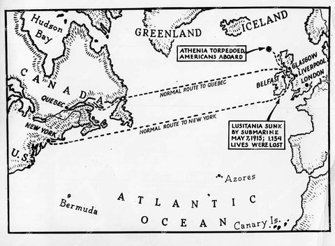 crp-15168 1939 WWII Athenia ship torpedoed by Nazis crp-15168