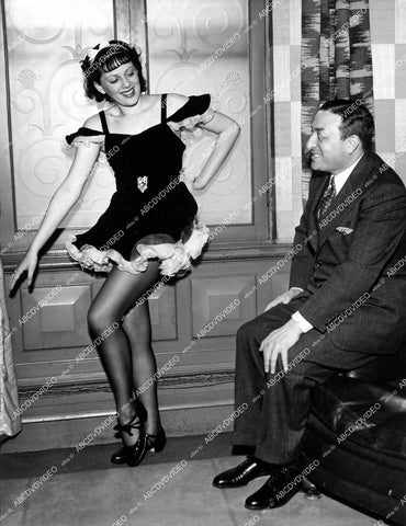 crp-15275 1935 14 yo child star dancer Gloria Wolff & Marco new play for kids Christmas Night in Hollywood crp-15275