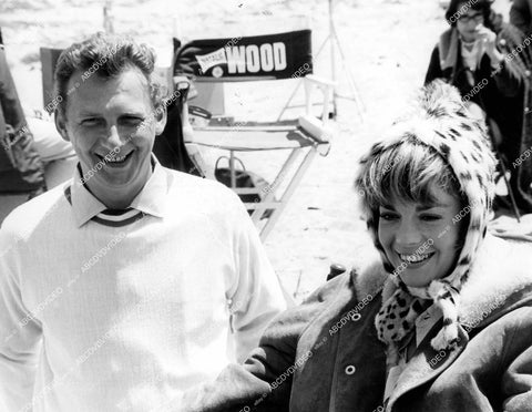 crp-15382 1965 Natalie Wood and somebody on location film Inside Daisy Clover crp-15382