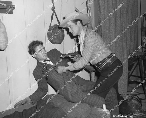 crp-01539 1949 Jock Mahoney, Charles Starrett film The Blazing Trail crp-01539