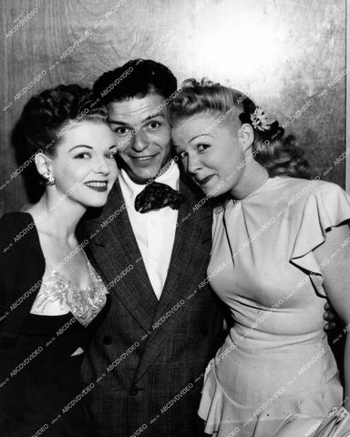 crp-15461 1944 Vivian Blaine, Frank Sinatra, Betty Hutton for AFRS Armed Forces Radio Service crp-15461