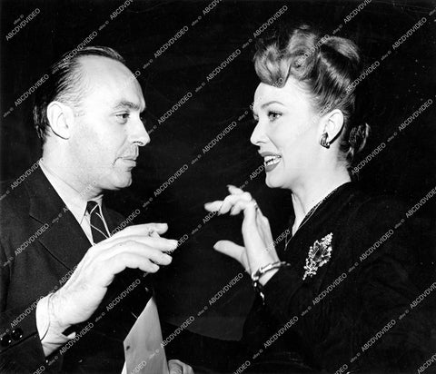 crp-15473 1944 Charles Boyer, Carole Landis for AFRS Armed Forces Radio Service crp-15473