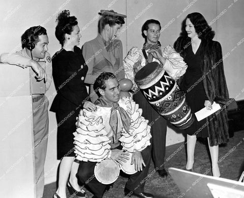 crp-15493 1944 Lina Romay, Rosalind Russell and others for AFRS Armed Forces Radio Service crp-15493
