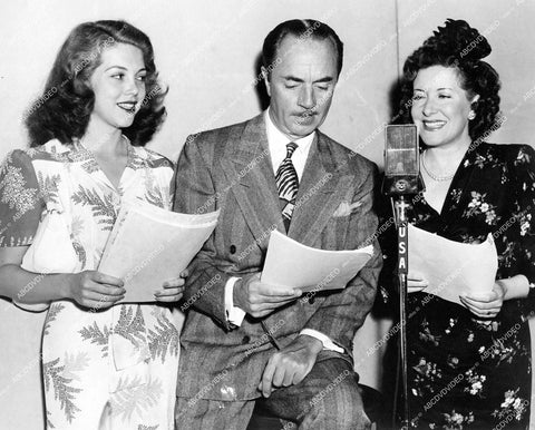 crp-15503 1944 some cutie, William Powell, Gracie Allen for AFRS Armed Forces Radio Service crp-15503