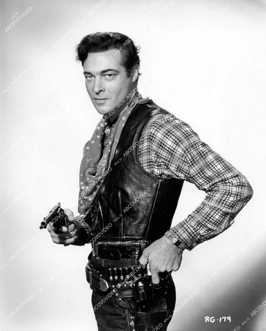 crp-15786 1957 Anthony Dexter portrait film The Parson and the Outlaw crp-15786