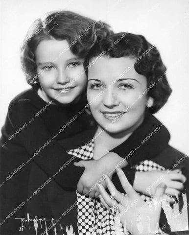 crp-15822 1940's Barbara Jo Allen & daughter Joan on radio show Death Valley Days crp-15822