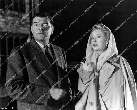 crp-15937 1957 Jack Hawkins, Arlene Dahl film She Played with Fire crp-15937