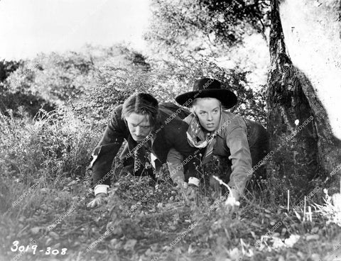 crp-15966 1945 Angela Greene short subject film Law of the Badlands crp-15966