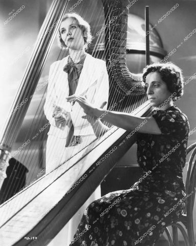 crp-16026 1935 music Doris Wester & harp player short subject film Major Bowes Amateur Theatre of the Air crp-16026