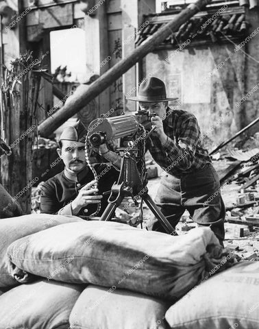 crp-16070 1938 soldiers w machine gun from recycled automobile short subject film Passing Parade The Autobiography of a Car crp-16070