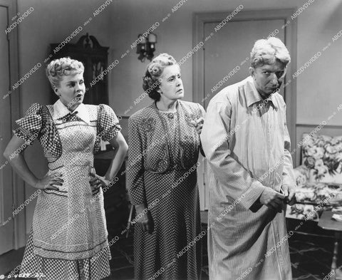 crp-16176 1946 Eleanor Counts, Edythe Elliott, Sterling Holloway short subject film Moron Than Off crp-16176
