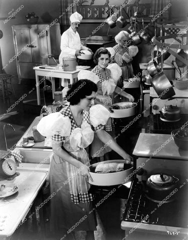 crp-16185 1934 chef w cute assistants MGM short subject film Movie (no IMDB) crp-16185