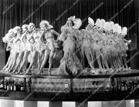 crp-16285 1932 Eleanor Thatcher, MGM Dancing Girls short subject film Over the Counter crp-16285