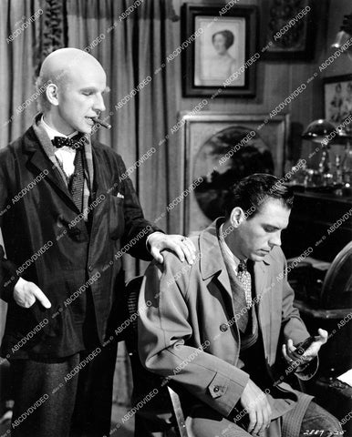 crp-16322 1944 Tom Trout, Hume Cronyn film Main Street After Dark crp-16322
