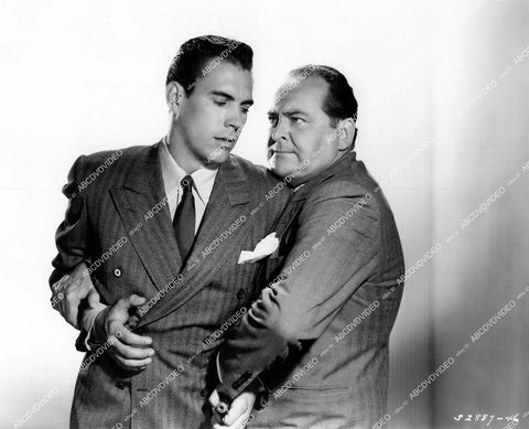 crp-16326 1944 Tom Trout, Edward Arnold film Main Street After Dark crp-16326