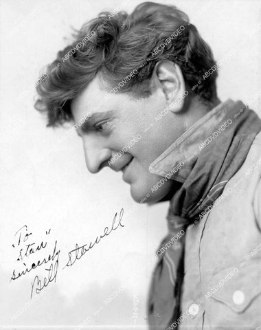 crp-16380 circa 1915 silent film star William Stowell portrait w genuine autograph crp-16380