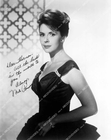 crp-16411 1950's lovely Mala Powers portrait w genuine autograph crp-16411