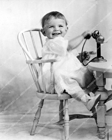 crp-16491 1941 2 yo Janet Blair on the telephone crp-16491